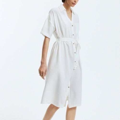 Midi Shirt Dress with Tie-Waist - Vero Moda - Modalova