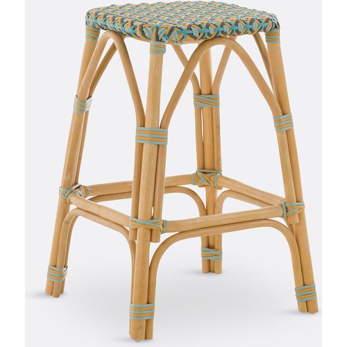 Musette 66cm High Rattan & Braiding Bar Stool - LA REDOUTE INTERIEURS - Modalova