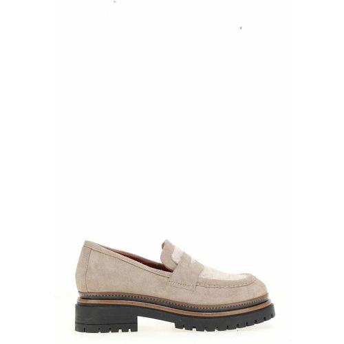 Suede/Sherpa Loafers - MJUS - Modalova