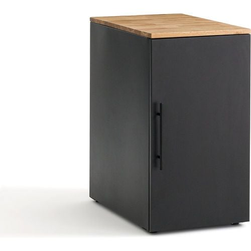 Hiba & Metal 1-Door Desk Cupboard Unit - LA REDOUTE INTERIEURS - Modalova