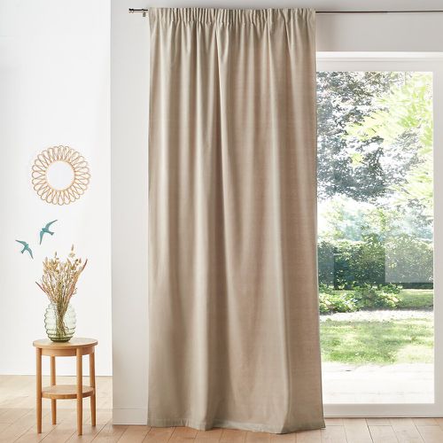 Velvet Gathered Braid Velvet Curtain - LA REDOUTE INTERIEURS - Modalova