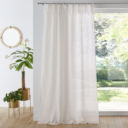 Nyong Linen-Effect Voile Panel - LA REDOUTE INTERIEURS - Modalova