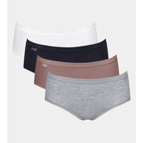 Pack of 4 Basic+ Midi Knickers in Cotton - Sloggi - Modalova