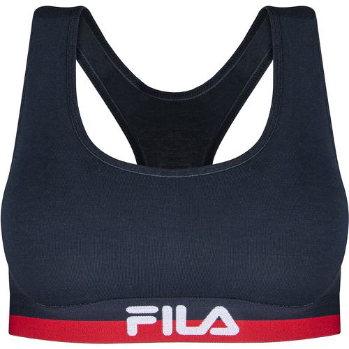 Cotton Non-Padded Logo Sports Bra - Fila - Modalova