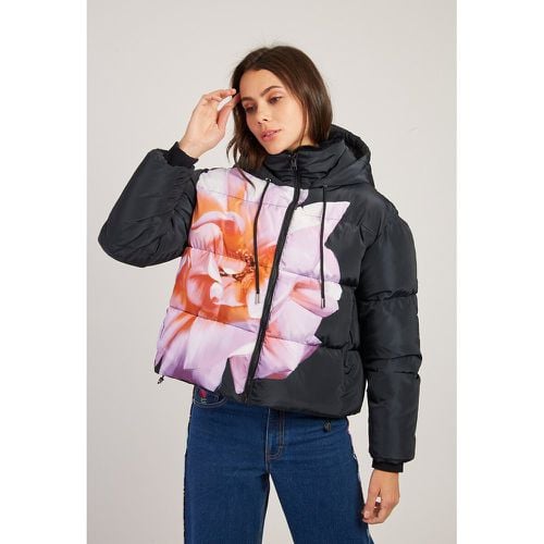 Elisa Floral Hooded Parka - DERHY - Modalova