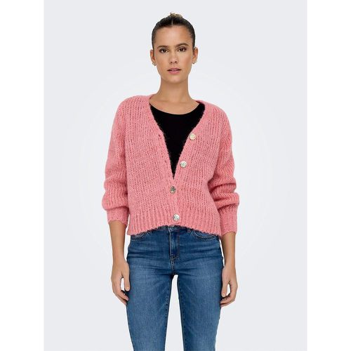 V-Neck Buttoned Cardigan - Only - Modalova