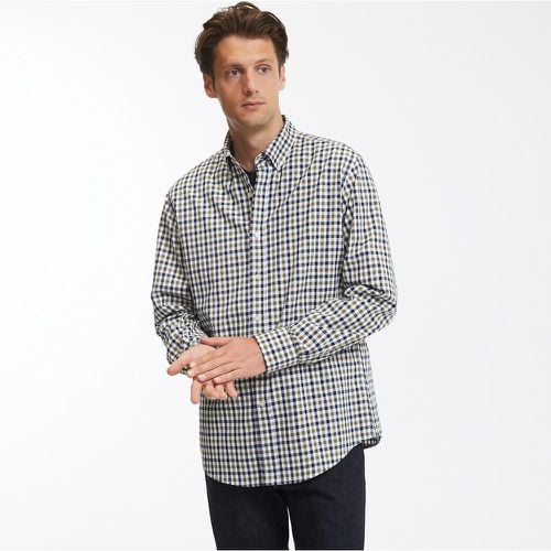 Gingham Straight Long-Sleeved Shirt - LA REDOUTE COLLECTIONS - Modalova