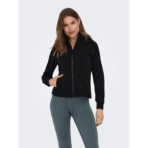 Zip-Up Sweatshirt in Cotton Blend - Only Play - Modalova