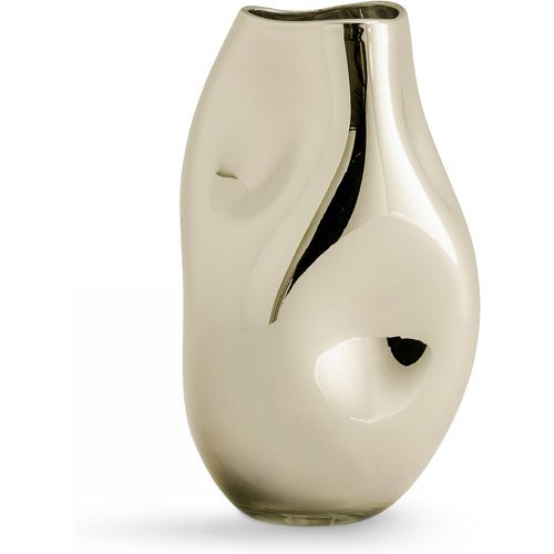 Cozi 35cm High Hand-Blown Metallic Glass Vase - AM.PM - Modalova