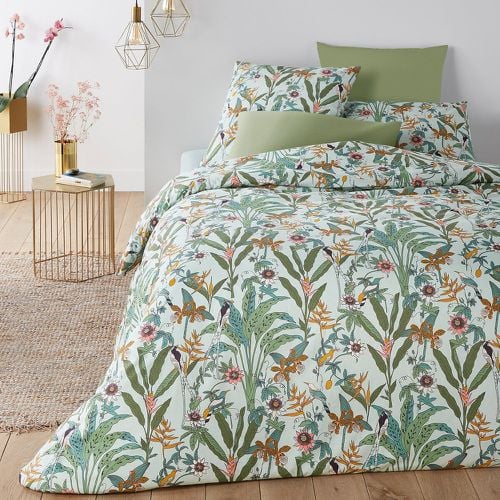 Eden Flower Floral 100% Cotton Percale 200 Thread Count Duvet Cover - LA REDOUTE INTERIEURS - Modalova