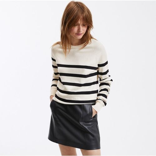 Striped Basic Jumper with Crew Neck - LA REDOUTE COLLECTIONS - Modalova