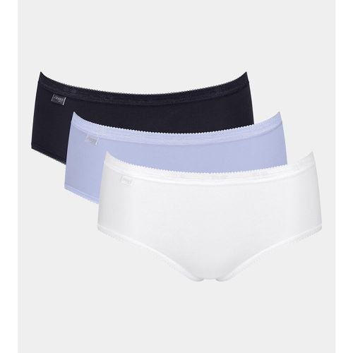 Pack of 3 Basic+ Midi Knickers in Cotton - Sloggi - Modalova