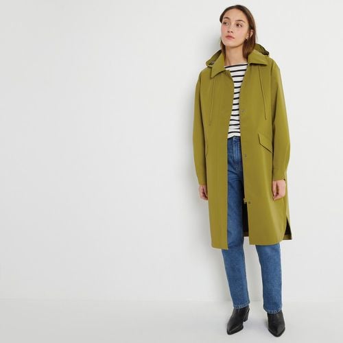 Signatures Prisca Recycled Oversize Waxed Jacket with Removable Hood - LA REDOUTE COLLECTIONS - Modalova