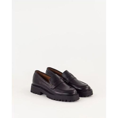 Barcelo Leather Platform Loafers - SESSUN - Modalova