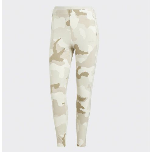 Essentials 3-Stripes Cropped Leggings in Camo Print Cotton - ADIDAS SPORTSWEAR - Modalova