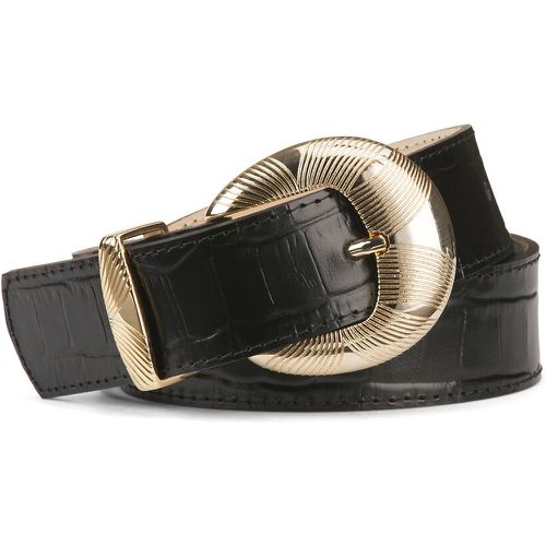 Adrienne Belt in Mock Croc Leather - PETITE MENDIGOTE - Modalova