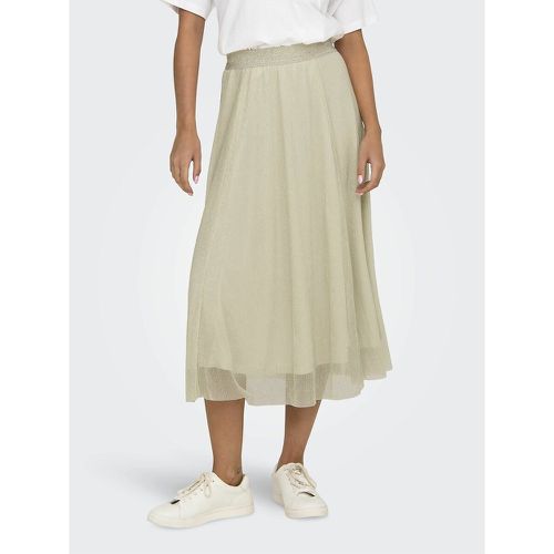 Glittery Full Midi Skirt - Only - Modalova