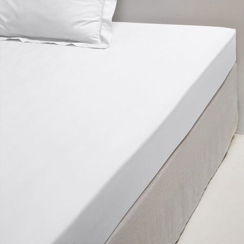 Secret 100% Cotton Percale 200 Thread Count Fitted Sheet - LA REDOUTE INTERIEURS - Modalova