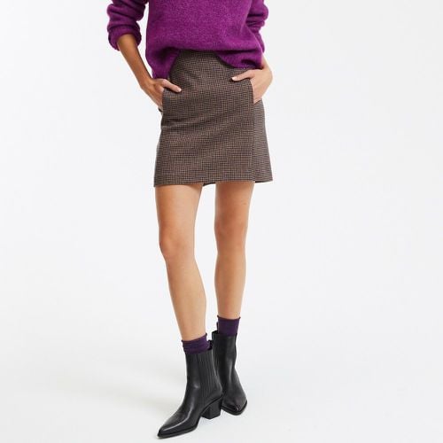 Mini Skirt in Wool Mix - LA REDOUTE COLLECTIONS - Modalova