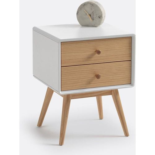 Jimi Pine Bedside Table with 2 Drawers - LA REDOUTE INTERIEURS - Modalova