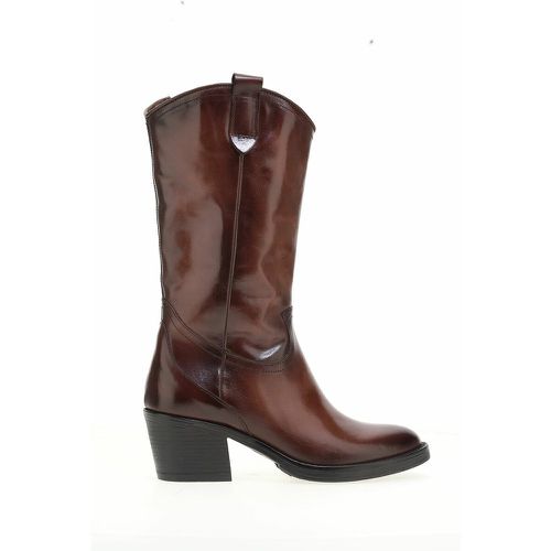 Leather Cowboy Calf Boots - MJUS - Modalova