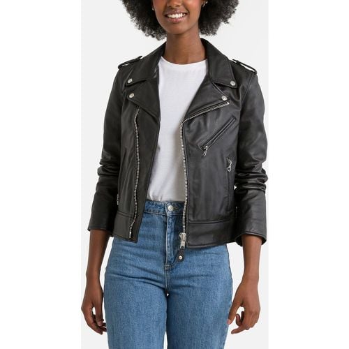 LCW 1601D Leather Jacket - Schott - Modalova