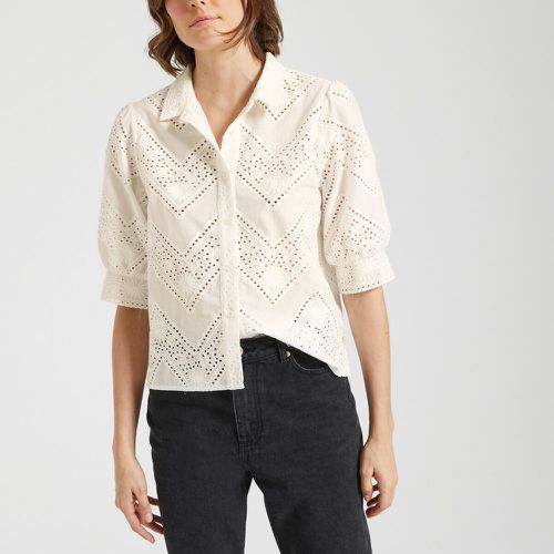 Broderie Anglaise Cotton Blouse - FREEMAN T. PORTER - Modalova