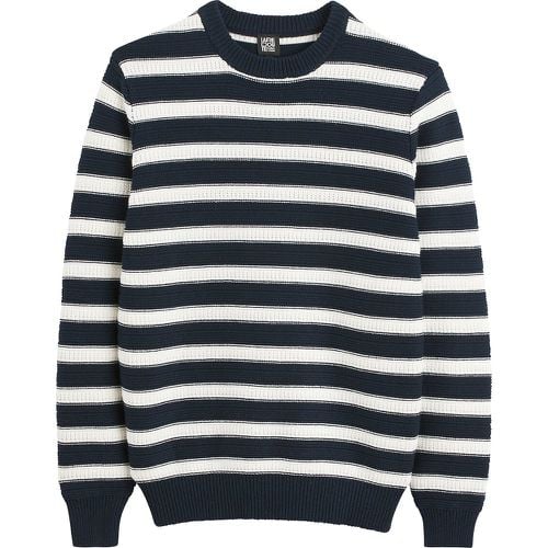 Fine Cotton Mix Jumper with Crew Neck - LA REDOUTE COLLECTIONS - Modalova