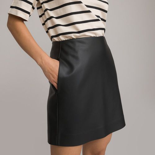 Faux Leather Mini Skirt - LA REDOUTE COLLECTIONS - Modalova