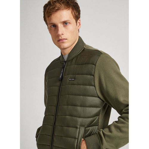 Dual Fabric Padded Jacket in Cotton - Pepe Jeans - Modalova