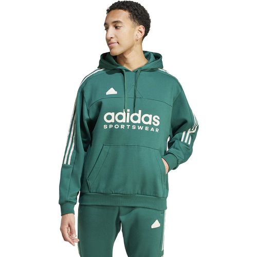 Tiro Double Logo Sweatshirt with 3-Stripes in Cotton Mix - ADIDAS SPORTSWEAR - Modalova