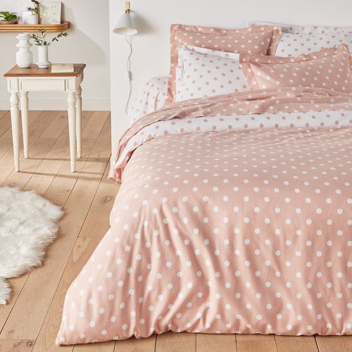 Clarisse Polka Dot 100% Cotton Flannel Duvet Cover - LA REDOUTE INTERIEURS - Modalova