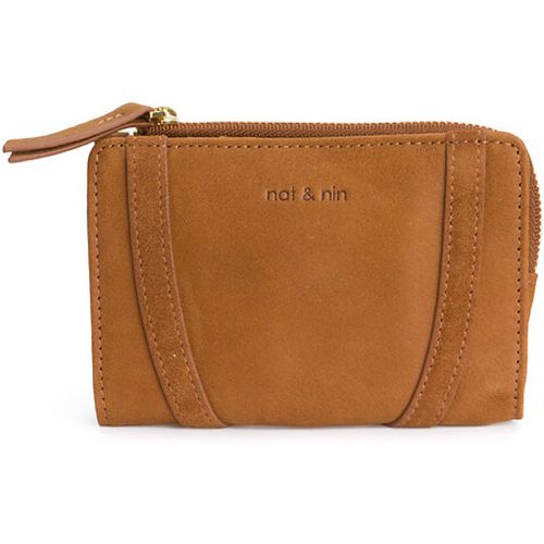 Roza Leather Zipped Purse - NAT & NIN - Modalova