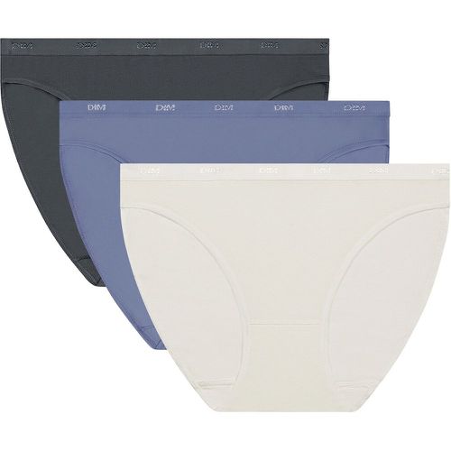 Pack of 3 Les Pockets Eco Knickers in Cotton - Dim - Modalova