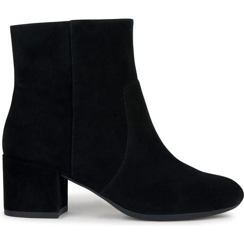 Eleana Breathable Ankle Boots in Suede with Heel - Geox - Modalova