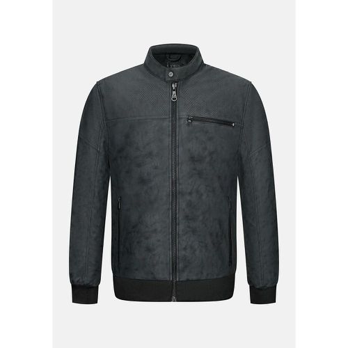 Zip-Up Jacket with Biker Collar - KAPORAL - Modalova