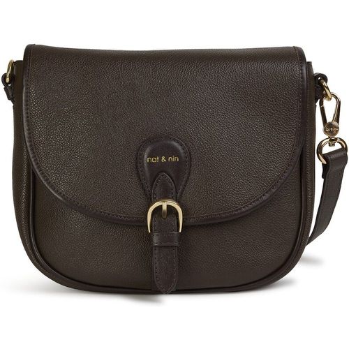 Olivia Leather Flap Bag - NAT & NIN - Modalova