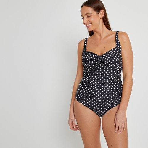 Polka Dot Triangle Swimsuit - LA REDOUTE COLLECTIONS PLUS - Modalova