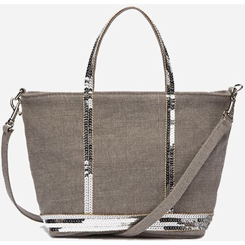 Linen XS Tote Bag with Sequin Trim - VANESSA BRUNO - Modalova