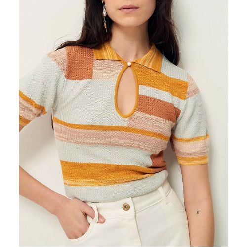 Kellis Short Sleeve Jumper in Fine Knit - SESSUN - Modalova