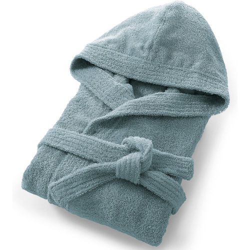 Hooded 100% Cotton Towelling Bathrobe - LA REDOUTE INTERIEURS - Modalova