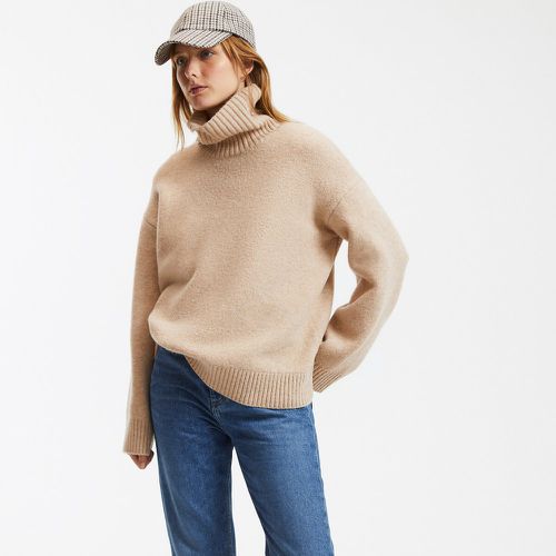 Recycled Turtleneck Jumper in Brushed Knit - LA REDOUTE COLLECTIONS - Modalova