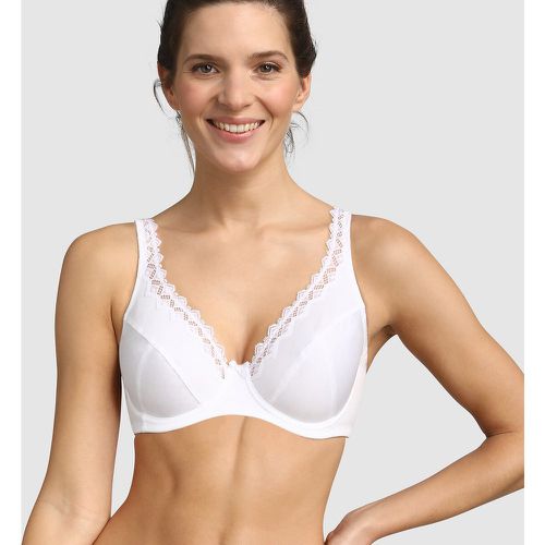 Mes Essentiels Full Cup Bra in Cotton - Dim - Modalova