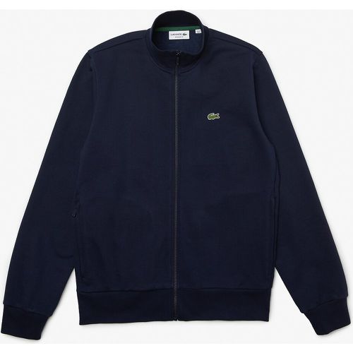 Cotton Blend Track Top with High Neck - Lacoste - Modalova