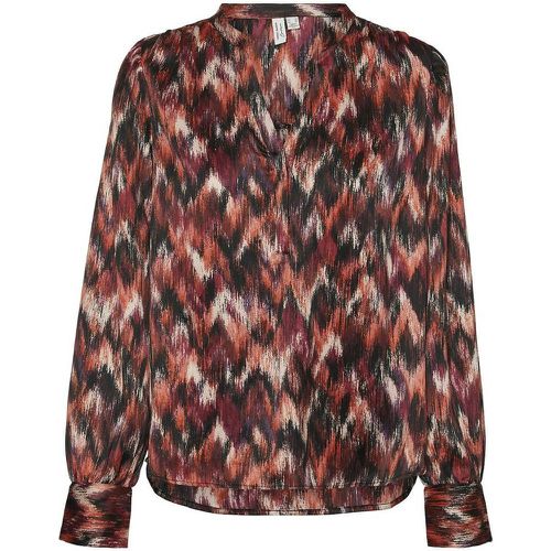 Printed V-Neck Blouse - Vero Moda - Modalova