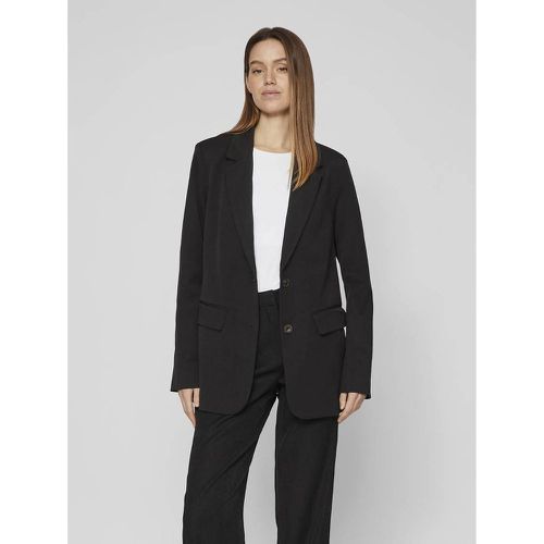 Straight Fit Buttoned Blazer - Vila - Modalova