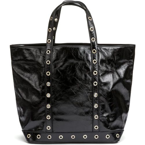 Patent Leather Tote Bag, Medium - VANESSA BRUNO - Modalova