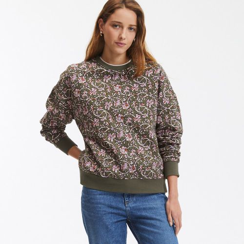 Floral Print Cotton Sweatshirt - LA REDOUTE COLLECTIONS - Modalova