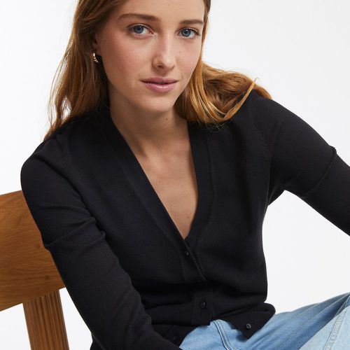 V-Neck Cardigan - LA REDOUTE COLLECTIONS - Modalova