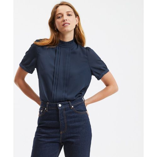 Ruffled Collar Blouse with Short Sleeves - LA REDOUTE COLLECTIONS - Modalova